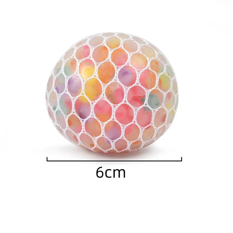 Rainbow Sensory Stress Relief Ball | 3D Fidget Toy for Adults and Kids